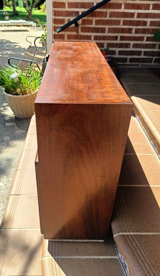 Mueble TV retro años 80 - Madera