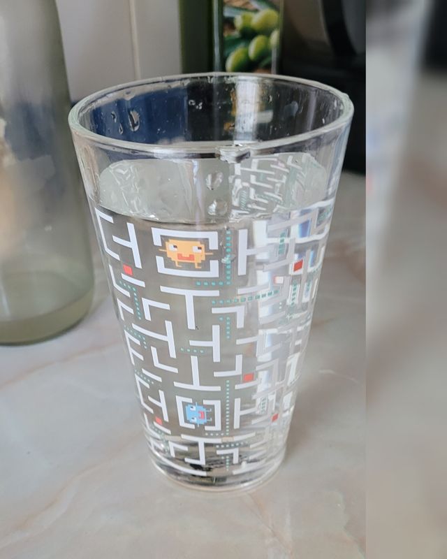 6 Vasos Comecocos Pac-Man Cambian Color