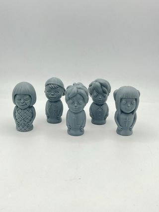 5 Figuras resina Nears Toys