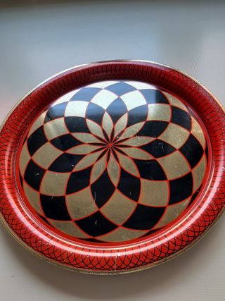 Bandeja vintage decorativa