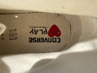 Converse CDG grises 