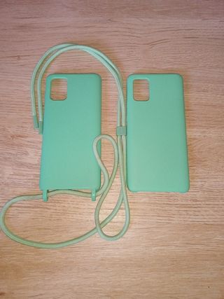 Fundas Samsung Galaxy A71 - Verde menta