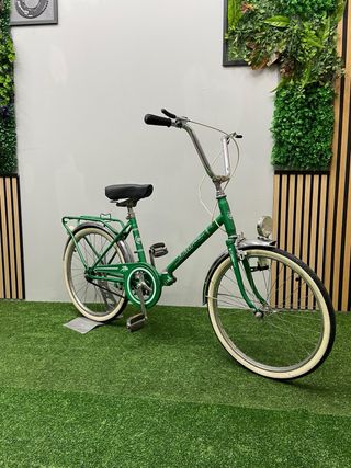 Bicicleta vintage verde BH
