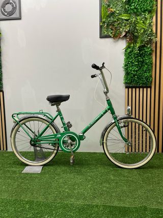 Bicicleta vintage verde BH