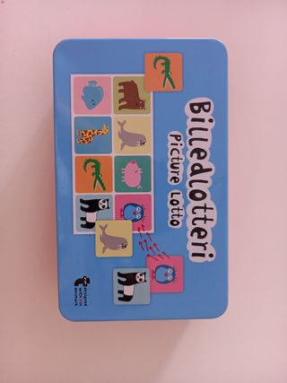Bingo infantil animales - Billedelotteri