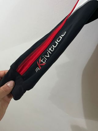 Giacca e pantalone ciclismo Biemme rossa