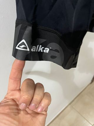 Giacca e pantalone ciclismo Biemme rossa