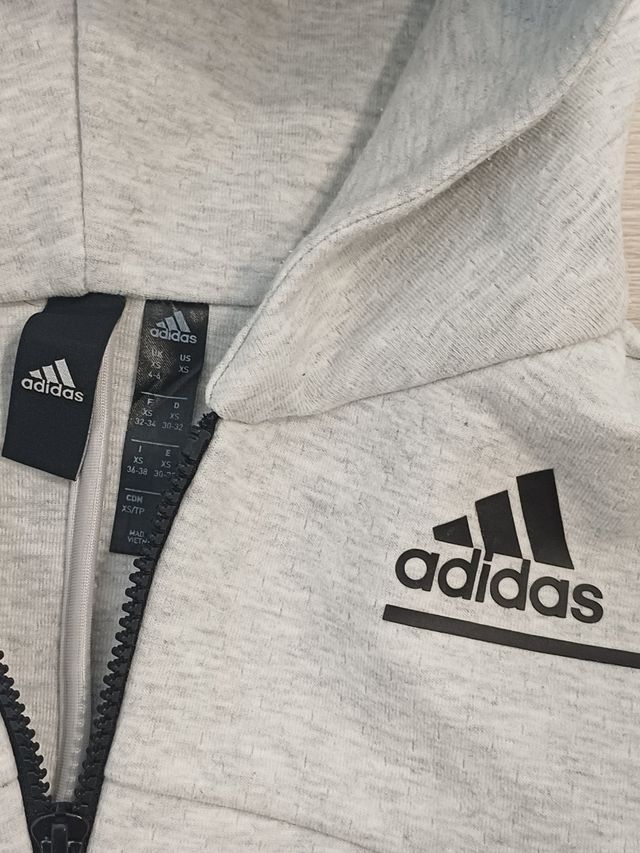 Chaqueta Adidas Gris - Talla Xs