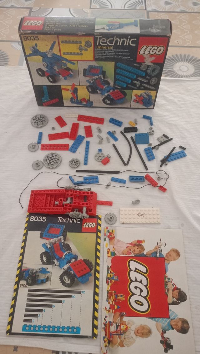 LEGO TECHNIC UNIVERSAL 8035 VINTAGE (1986)