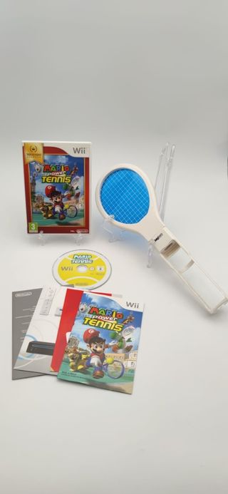 Wii Mario Power Tennis + Racchetta