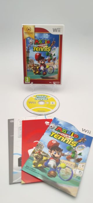 Wii Mario Power Tennis + Racchetta