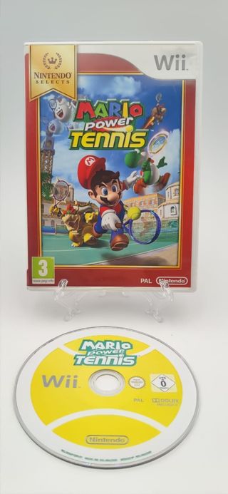 Wii Mario Power Tennis + Racchetta