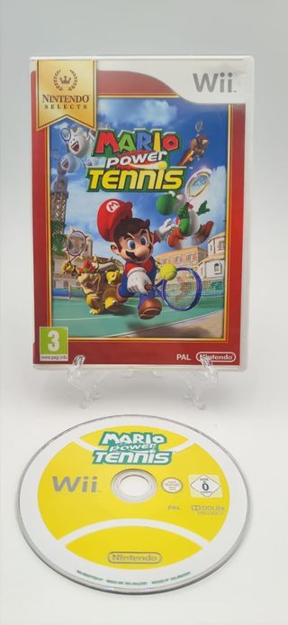 Wii Mario Power Tennis + Racchetta