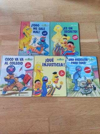 Libros Coco de Barrio Sésamo 