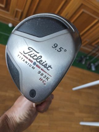 Driver Titleist 983K 9.5°
Graffalloy regular flex