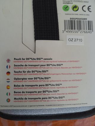 NUEVO.Fundas de neopreno Nintendo DS Lite/DSi/3DS
