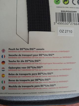 NUEVO.Fundas de neopreno Nintendo DS Lite/DSi/3DS