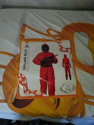 Traje Guardia Roja Juego Calamar