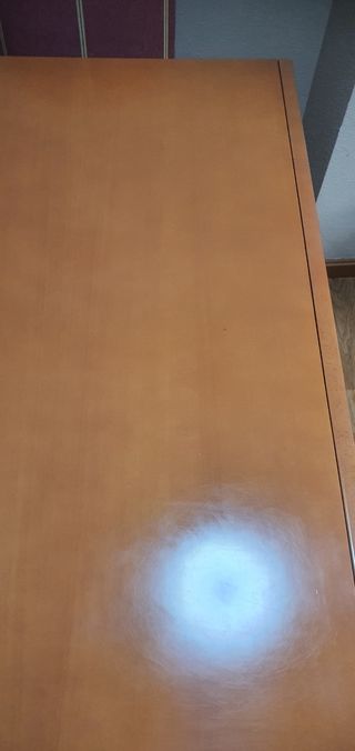 Mesa salón madera extensible