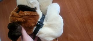 Peluche perro marrón