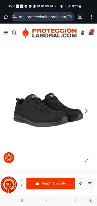 Zapatos seguridad negros