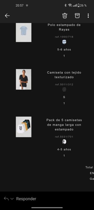 Talla 4-5 años 4 Camisetas manga larga niño