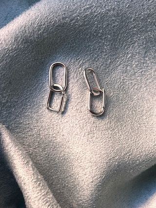 Pendientes Plata - Cadena