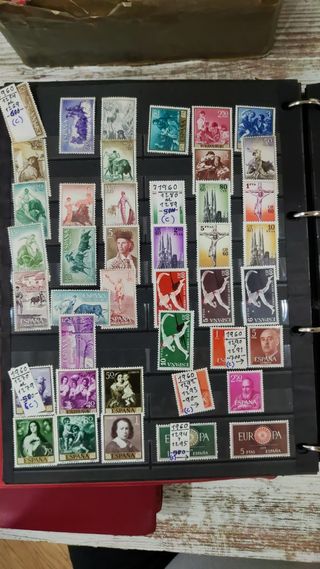 Sellos España 1950-1955