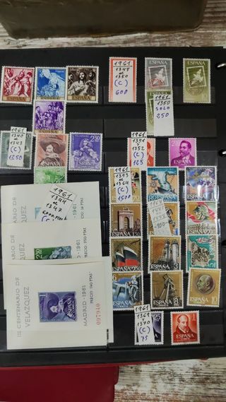 Sellos España 1950-1955