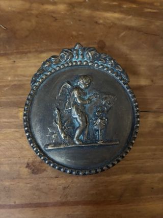 4 Medallones escayola querubines