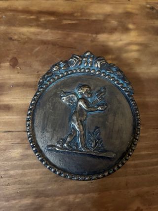 4 Medallones escayola querubines