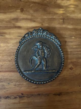 4 Medallones escayola querubines