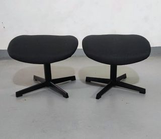 Reposapiés negros - 2 uds
