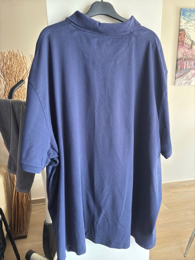 Polo Lyle & Scott 5XL - Azul Marino