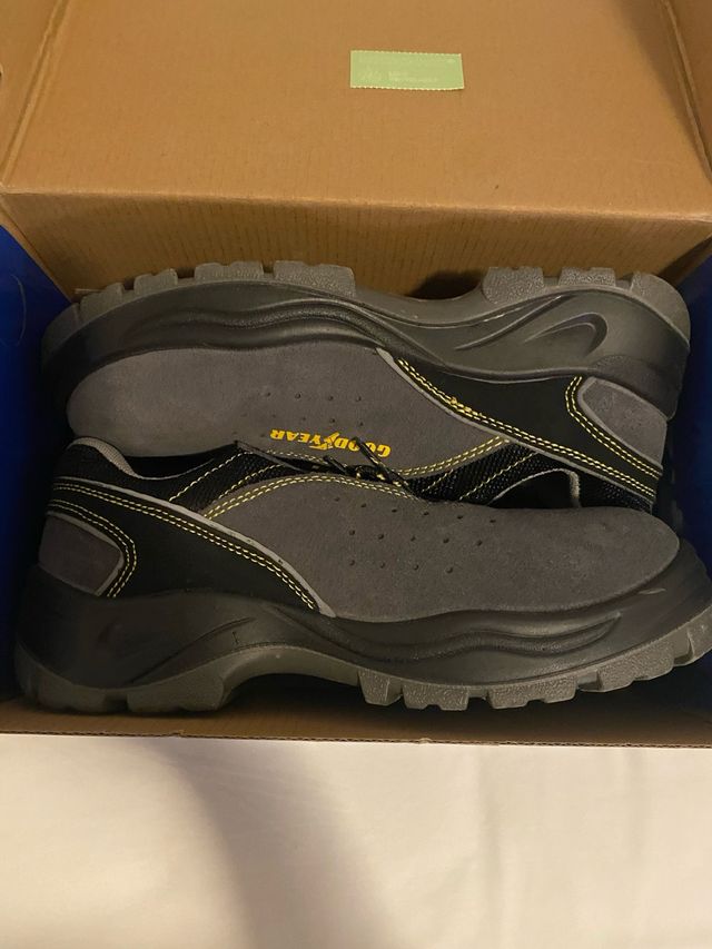 Stivali di sicurezza Goodyear - Nero Grigio