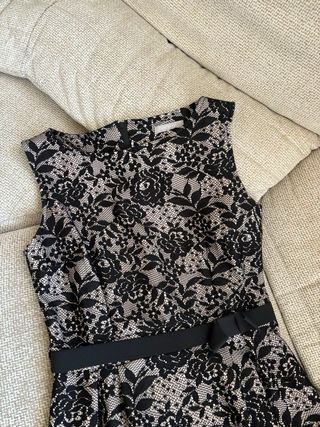 Vestido Orsay encaje negro