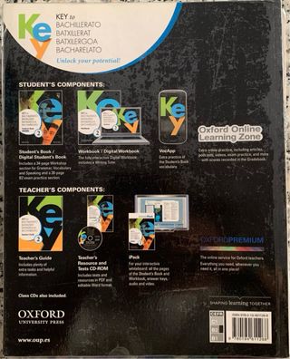 Key to Bachillerato 2. Workbook