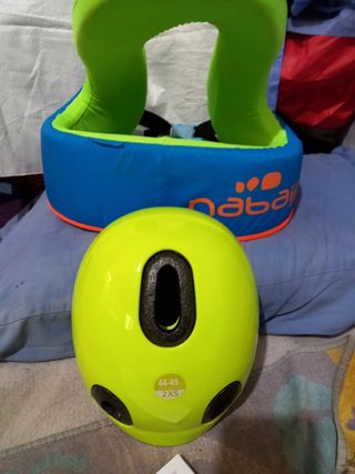 Casco bici+chaleco Nabaiji 2XS