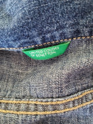 Cazadora vaquera bebé Benetton