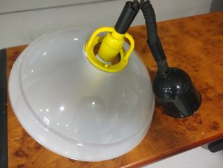 Lámpara techo infantil amarilla