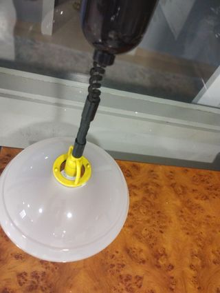 Lámpara techo infantil amarilla