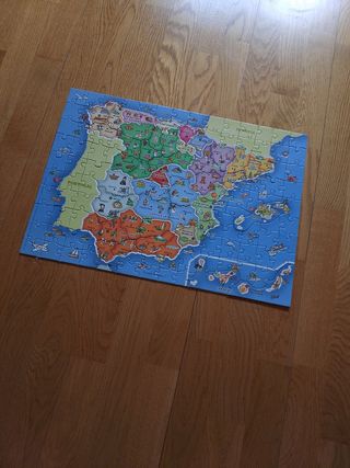 Puzzle Provincias y Autonomías de España