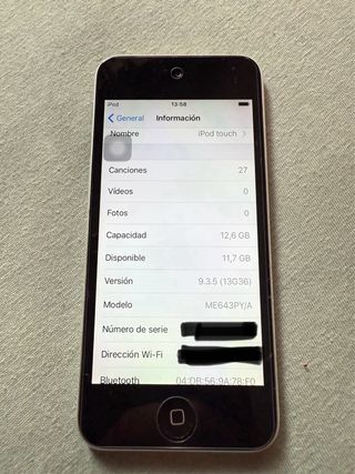 iPod Touch 5ª Gen - 16GB