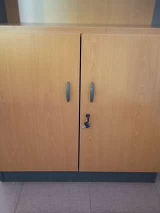 Estantería oficina marrón-gris