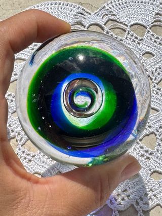 Fermacarte vetro soffiato Murano