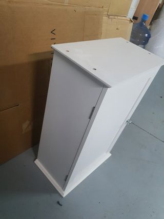 Armario baño blanco - Madera