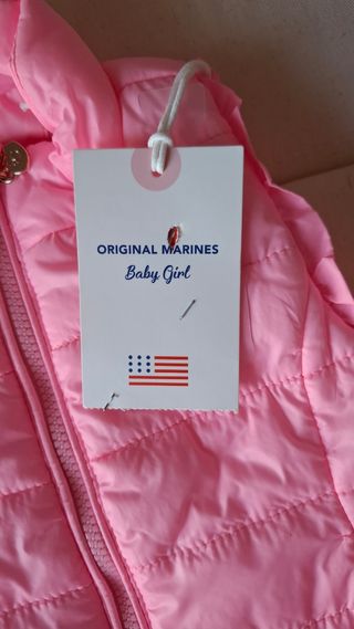 Gilet rosa Original Marines neonata