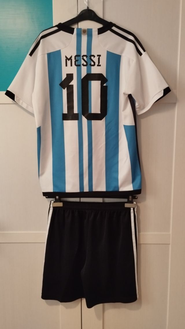 Equipación Argentina Messi - 12 años