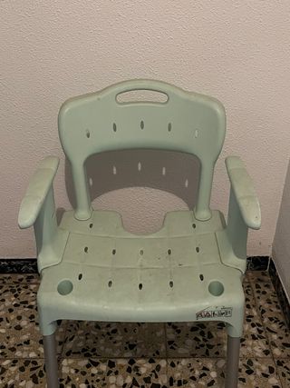 silla baño para gente mayor 