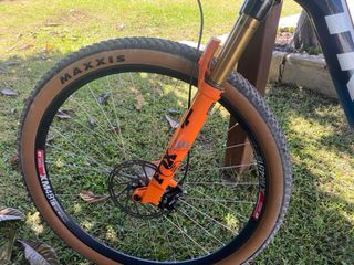 Trek Top Fuel: Bicicleta montada